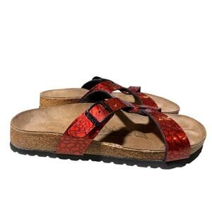 Birki's Birkenstock Sylt Slide Sandal Women size 38 US 7